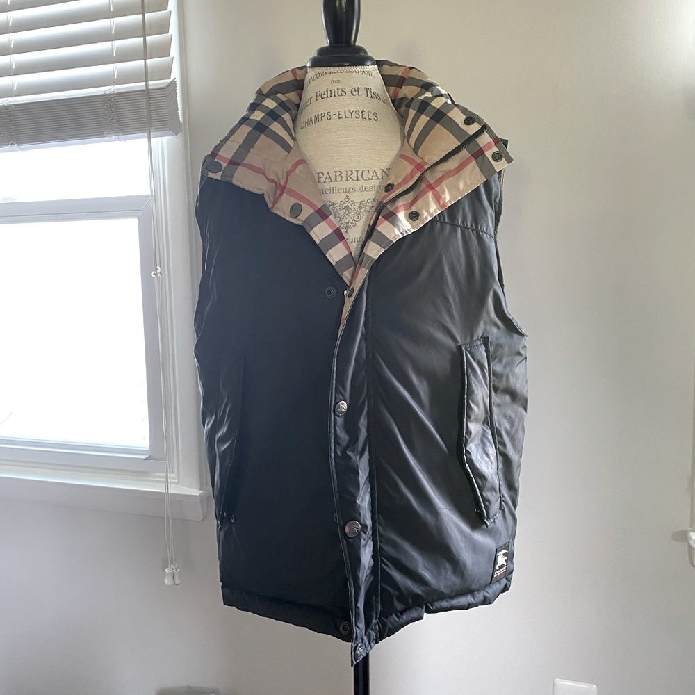 Mens Burberry reversible vest